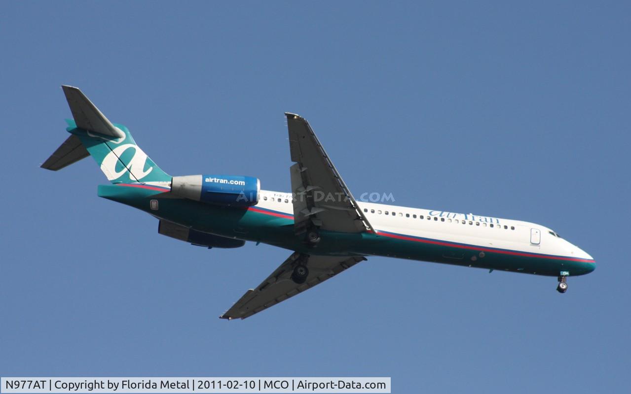 N977AT, 2002 Boeing 717-200 C/N 55036, Air Tran 717