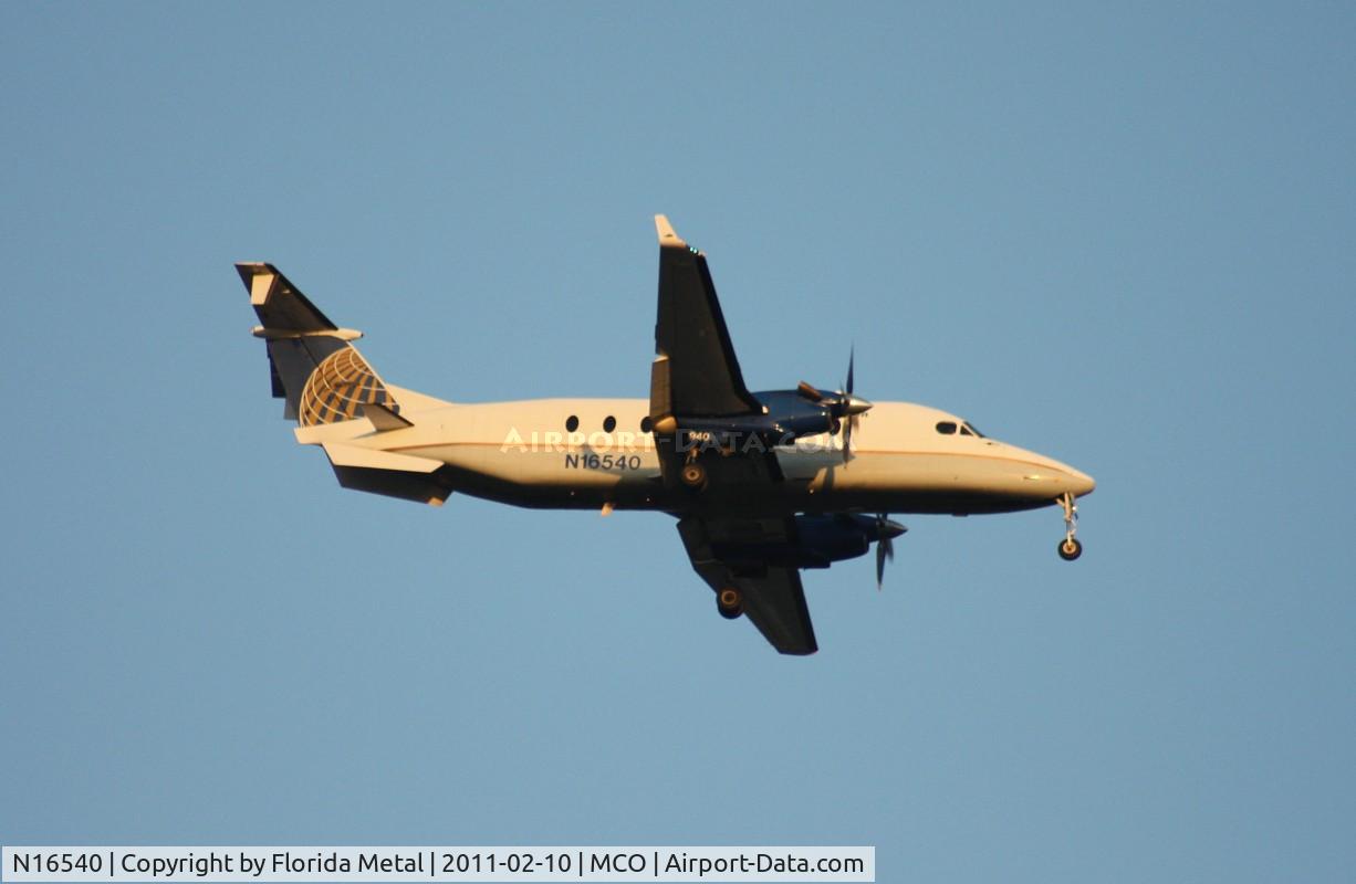N16540, 1995 Beech 1900D C/N UE-172, Continental Connection B1900D
