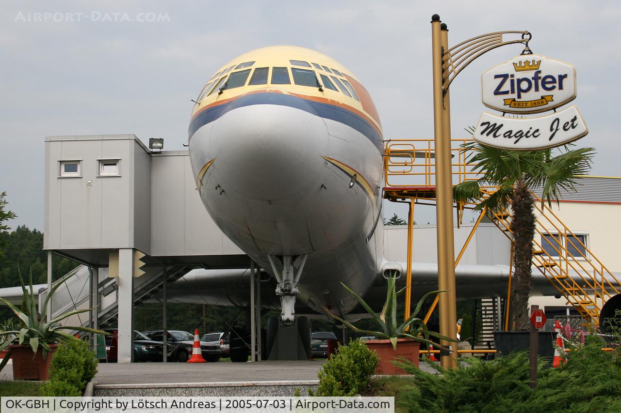 OK-GBH, 1976 Ilyushin Il-62M C/N 62404, cnvtd to a Restaurant. OFF Airport - Heidenreichsten, Austria.