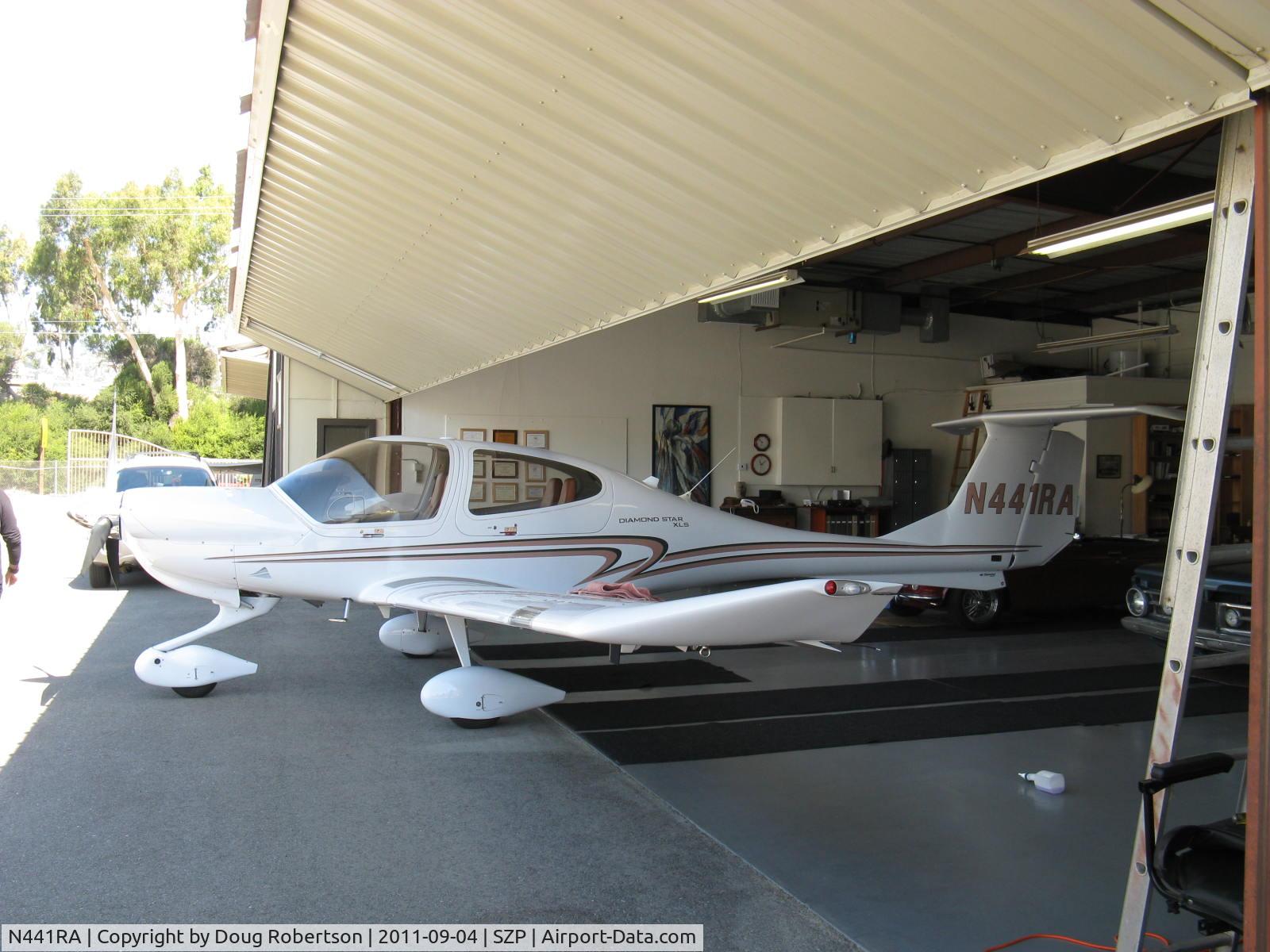 N441RA, 2008 Diamond DA-40XLS Diamond Star C/N 40.916, 2008 Diamond Aircraft Inds. Inc. DA-40-XLS DIAMOND STAR, Lycoming IO-360-MIA+ 180 Hp