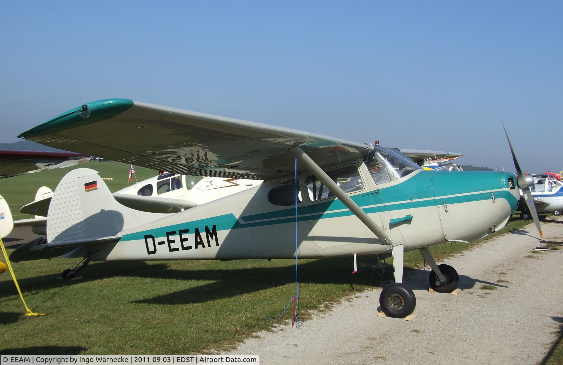 D-EEAM, 1952 Cessna 170B C/N 25080, Cessna 170B at the 2011 Hahnweide Fly-in, Kirchheim unter Teck airfield