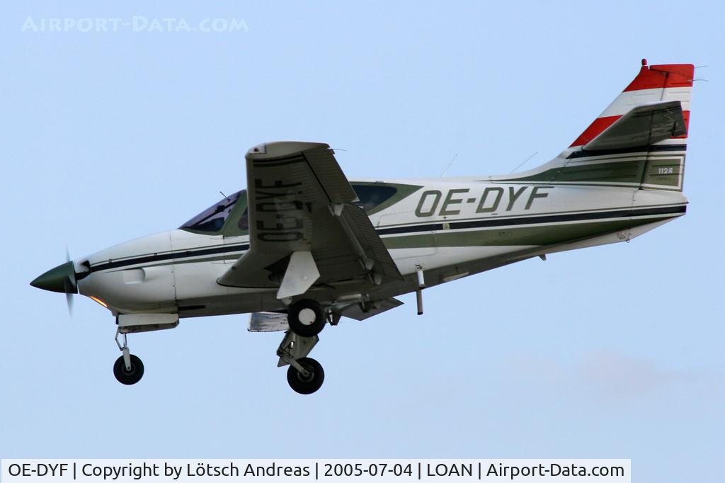 OE-DYF, Rockwell International 112 Commander C/N 216, Wiener Neustadt OST