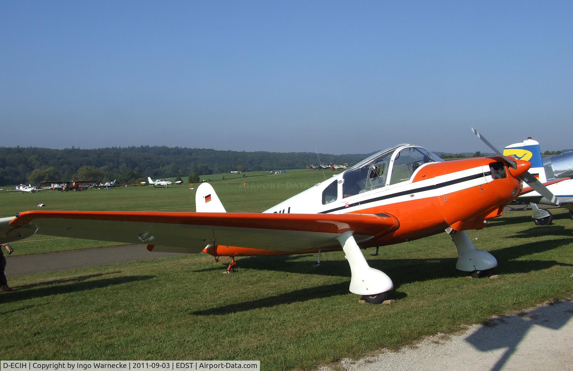 D-ECIH, 1959 Klemm Kl-107C C/N 128, Klemm Kl 107C at the 2011 Hahnweide Fly-in, Kirchheim unter Teck airfield