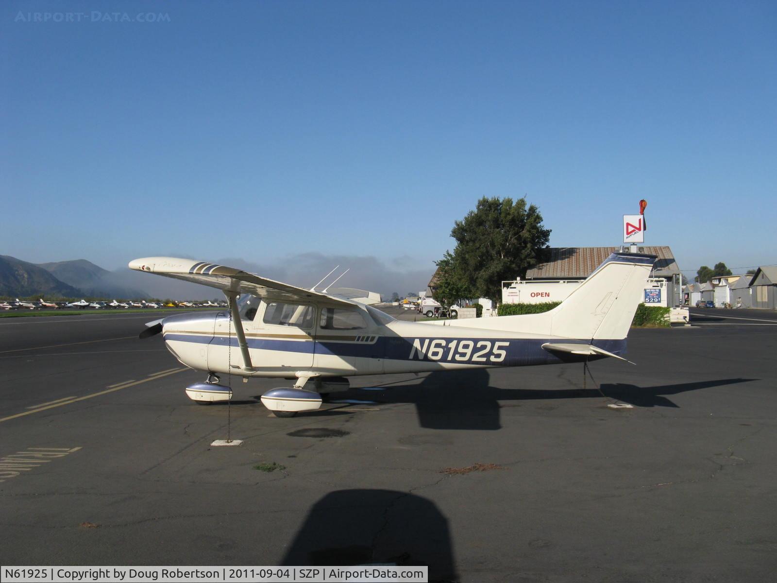 N61925, 1975 Cessna 172M C/N 17264890, 1975 Cessna 172M SKYHAWK, Lycoming O-320-E2D 150 Hp, wing Micro vortex generators