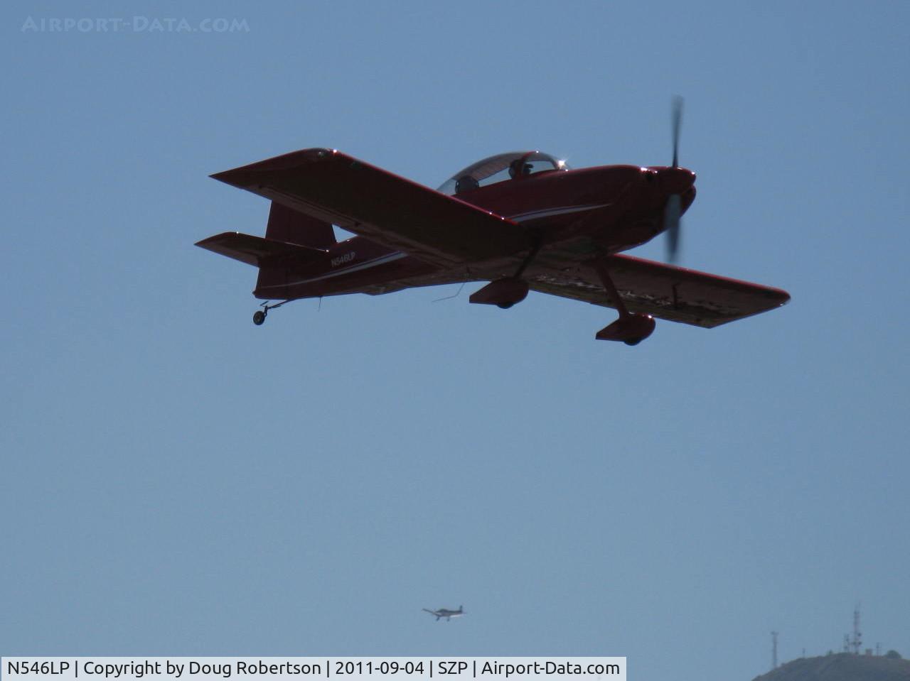 N546LP, Vans RV-8 C/N 82726, 2007 Obrien OBRIEN SPECIAL VAN's RV-8, Lycoming IO-360EXP 180 Hp, takeoff climb Rwy 22
