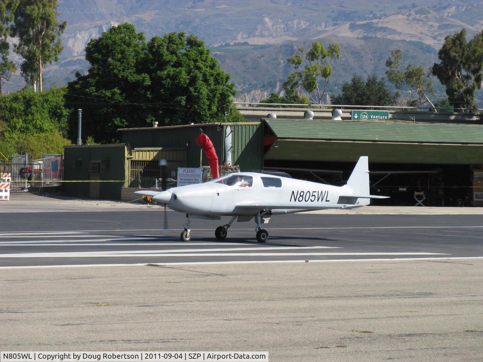 N805WL, 2011 White Lightning WLAC-1 C/N 1, 2011 Dierenfield DIERENFIELD SPECIAL WHITE LIGHTNING, Continental IO-360 200 Hp, rare model, set for takeoff