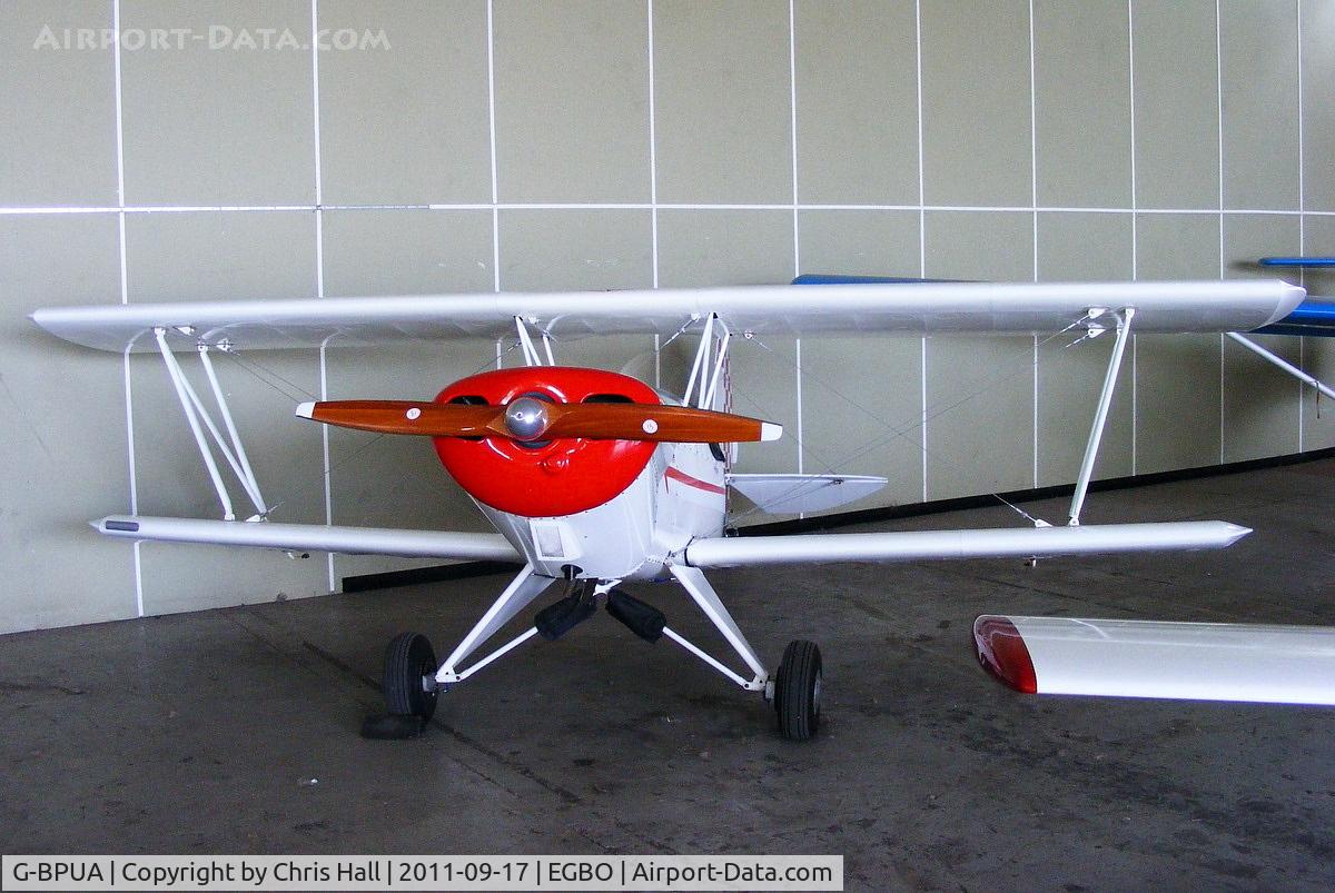 G-BPUA, 1986 EAA Biplane C/N SAAC-O2, privately owned