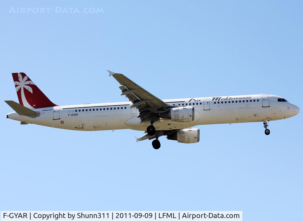F-GYAR, 1995 Airbus A321-211 C/N 891, Landing rwy 31R