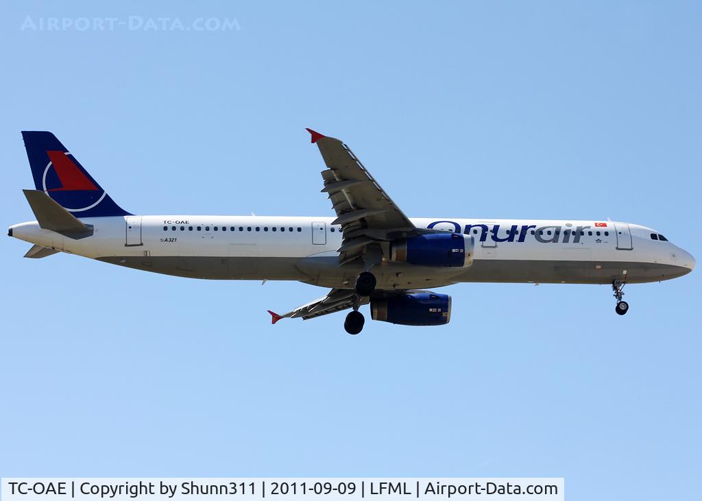 TC-OAE, 1997 Airbus A321-231 C/N 663, Landing rwy 31R