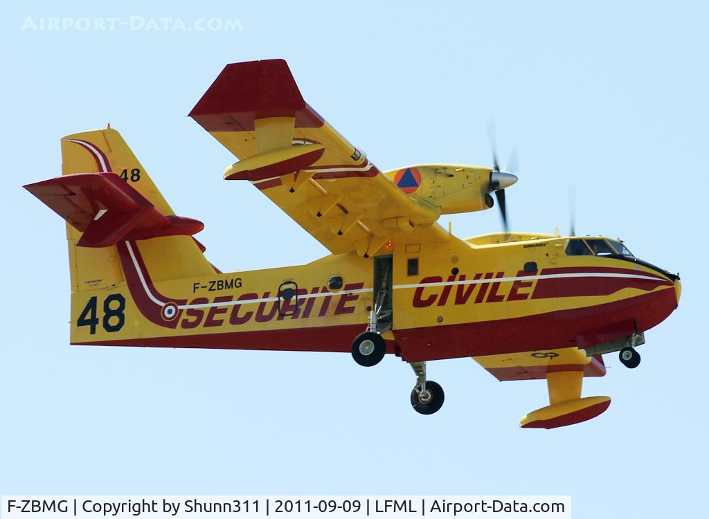 F-ZBMG, 2006 Canadair CL-215-6B11 CL-415 C/N 2065, Landing rwy 31R