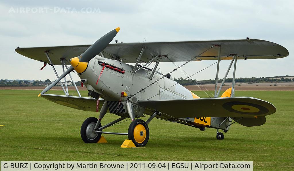G-BURZ, 1934 Hawker Nimrod II C/N 41H-59890, SHOT AT DUXFORD