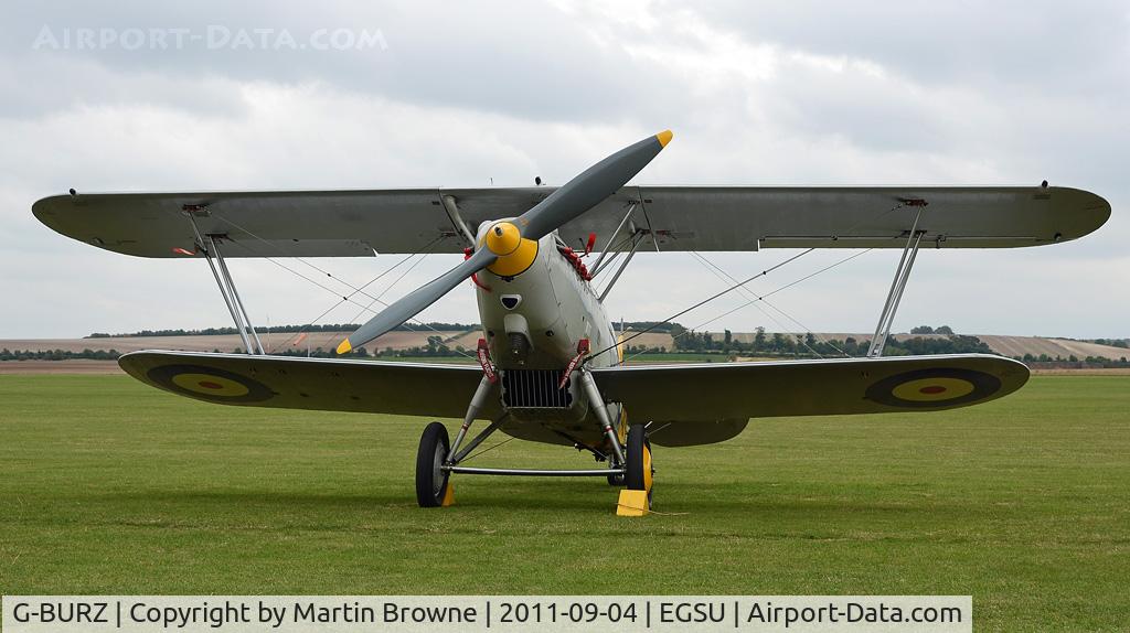 G-BURZ, 1934 Hawker Nimrod II C/N 41H-59890, SHOT AT DUXFORD