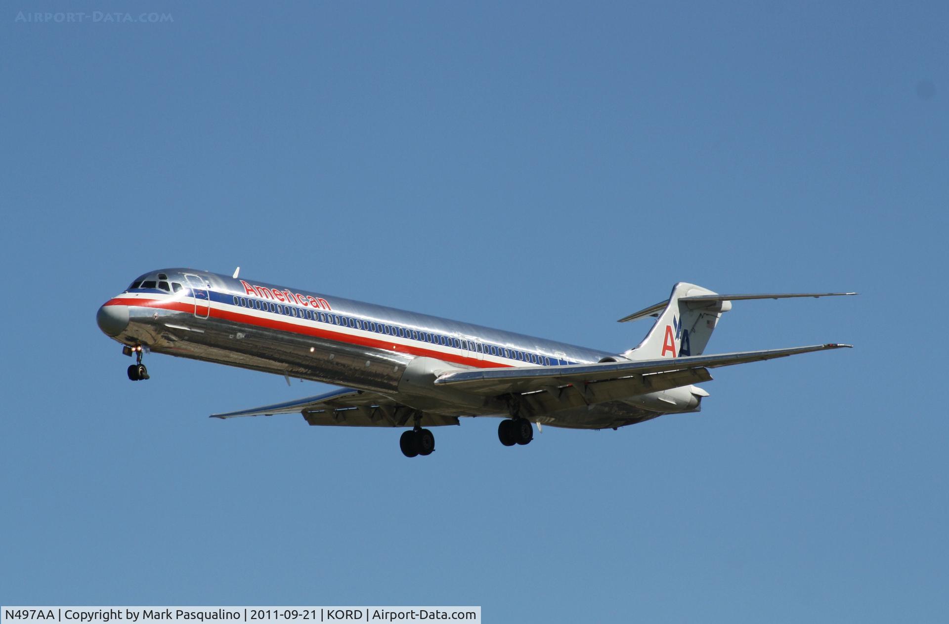 N497AA, 1989 McDonnell Douglas MD-82 (DC-9-82) C/N 49735, MD-82