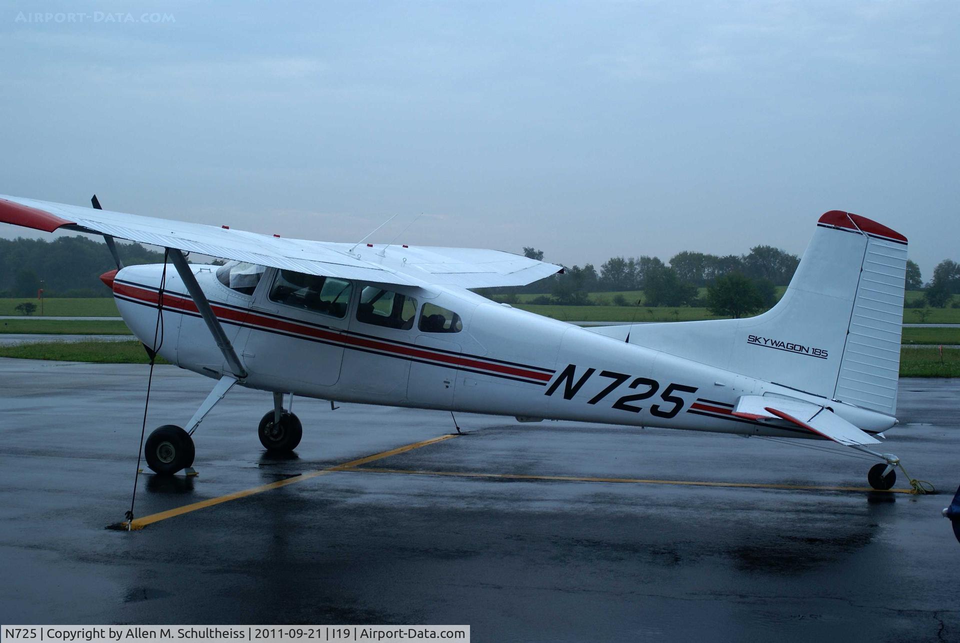 N725, 1964 Cessna 185C Skywagon C/N 185-0737, 1964 Cessna 185C