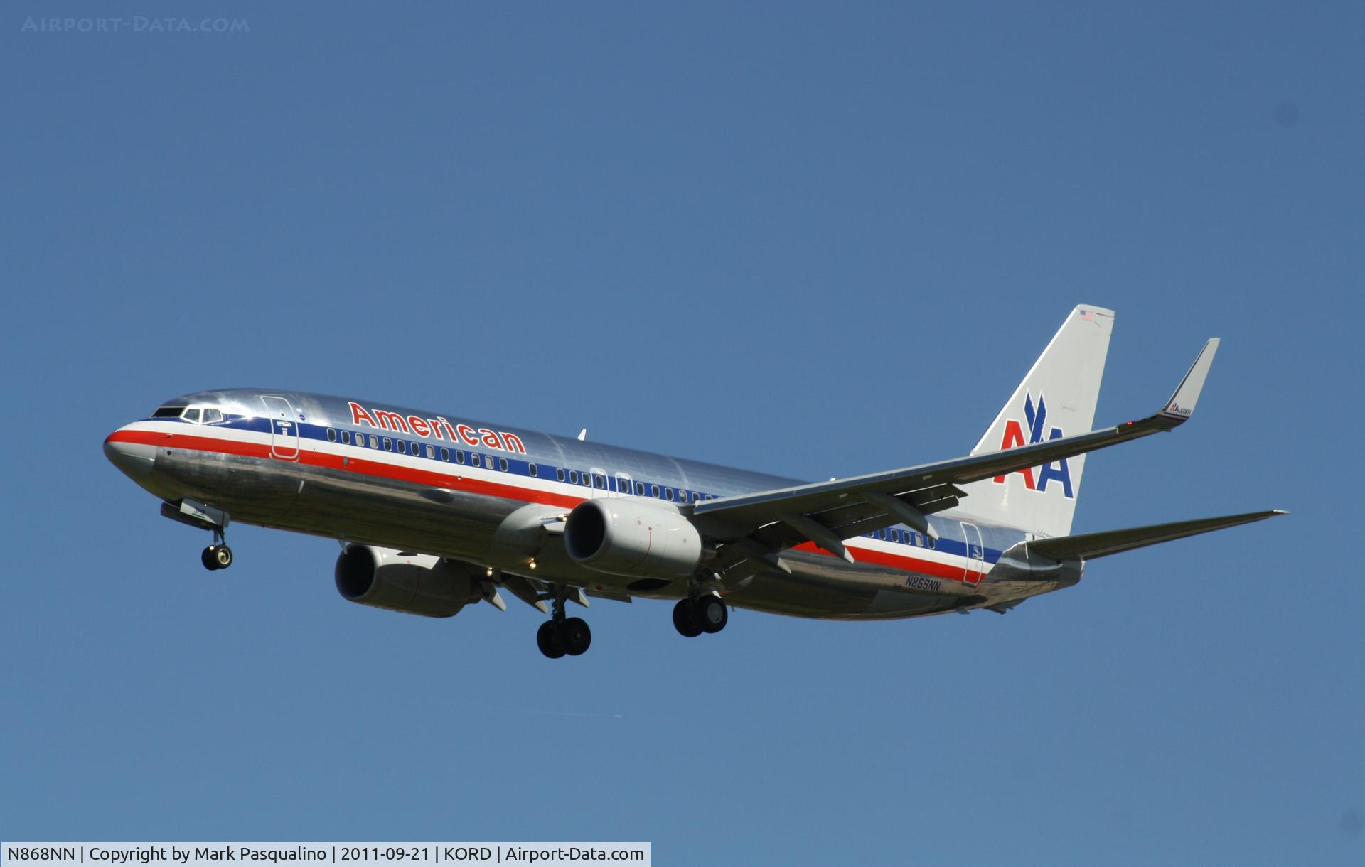 N868NN, 2011 Boeing 737-823 C/N 40763, Boeing 737-800