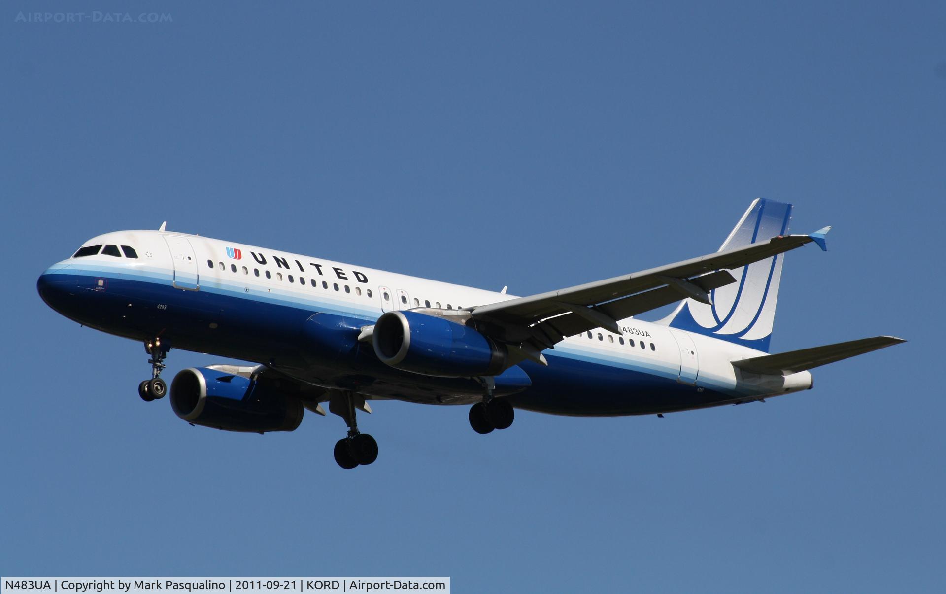 N483UA, 2001 Airbus A320-232 C/N 1586, Airbus A320