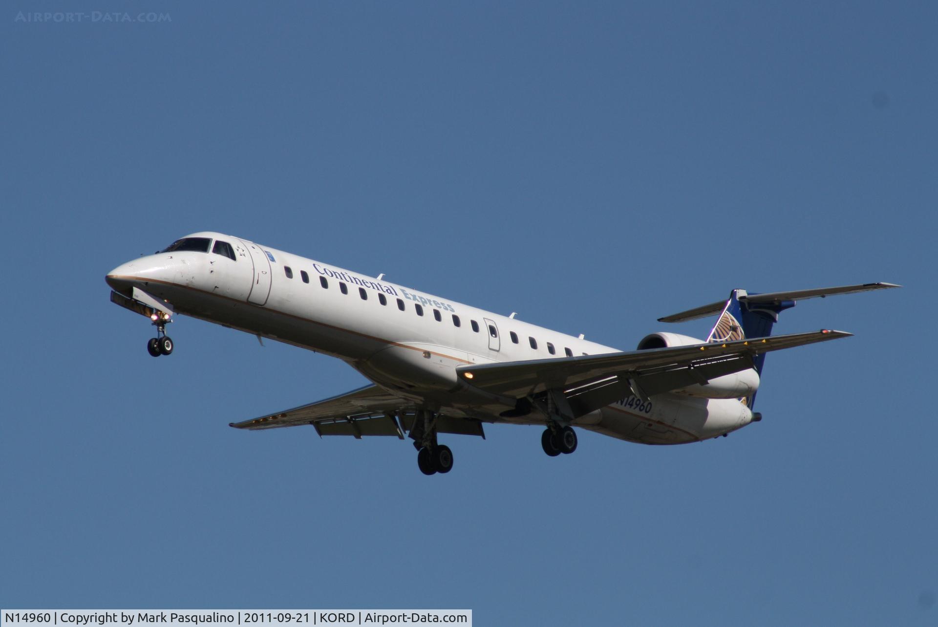 N14960, 1998 Embraer ERJ-145LR (EMB-145LR) C/N 145100, EMB-145LR