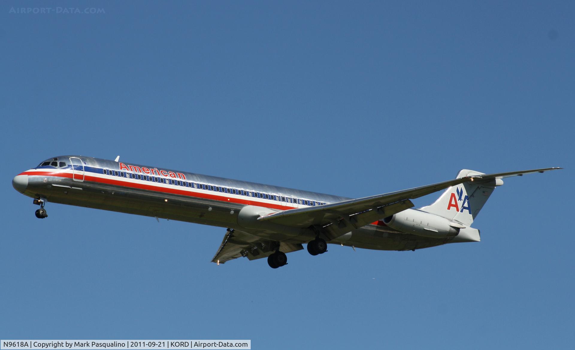 N9618A, 1997 McDonnell Douglas MD-83 (DC-9-83) C/N 53565, MD-83