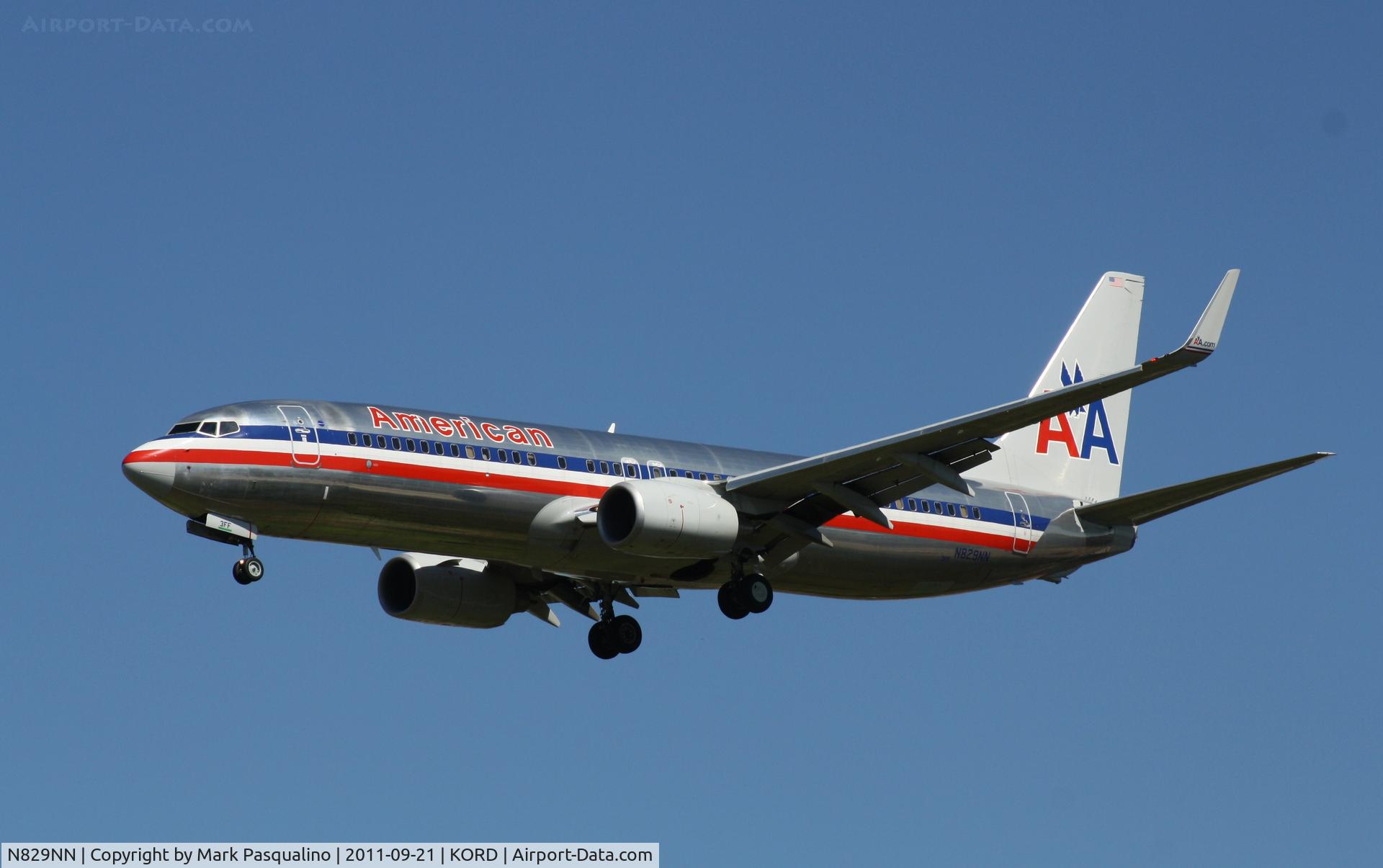 N829NN, 2010 Boeing 737-823 C/N 33210, Boeing 737-800