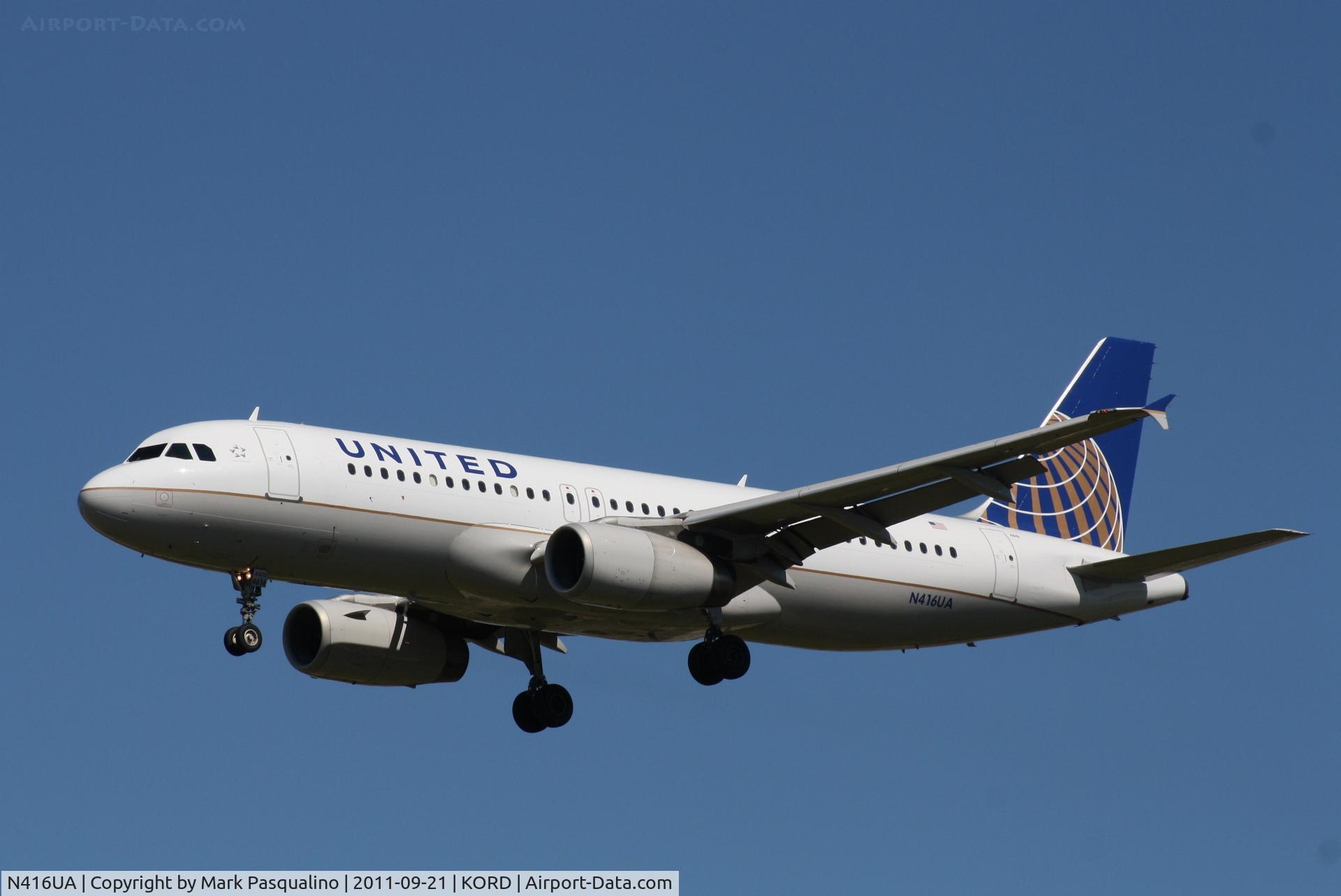 N416UA, 1994 Airbus A320-232 C/N 479, Airbus A320