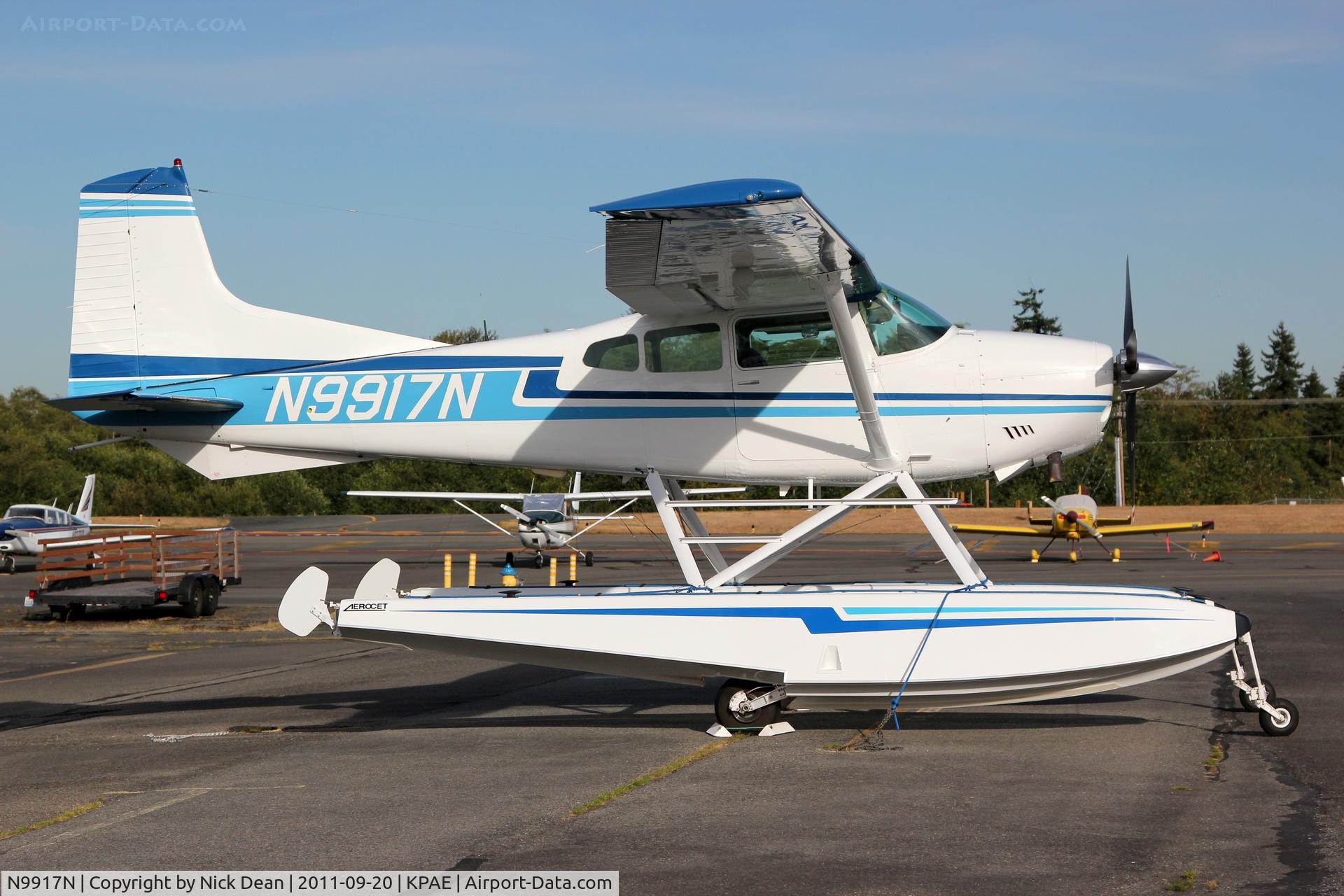 N9917N, 1975 Cessna 180J C/N 18052572, KPAE/PAE