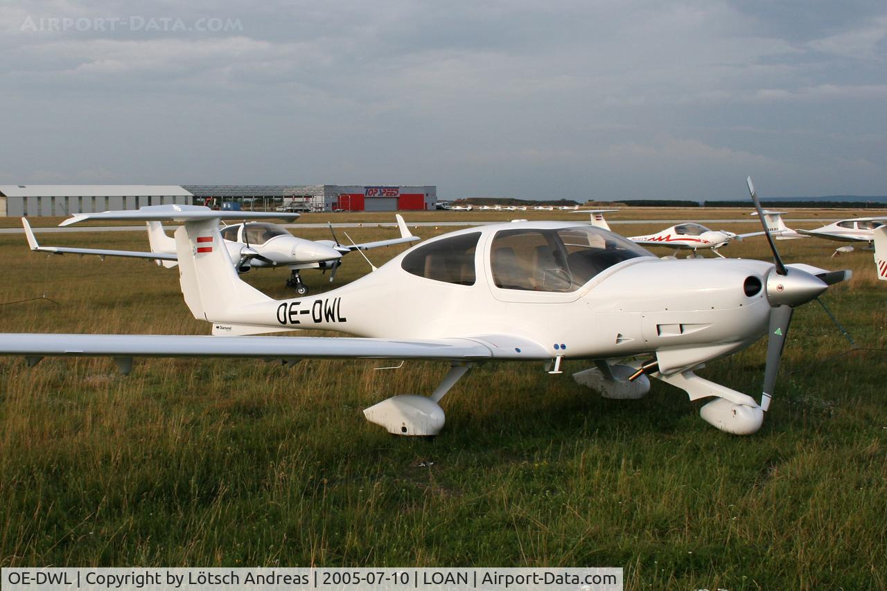 OE-DWL, 2005 Diamond DA-40D Diamond Star C/N D4.157, Wiener Neustadt OST