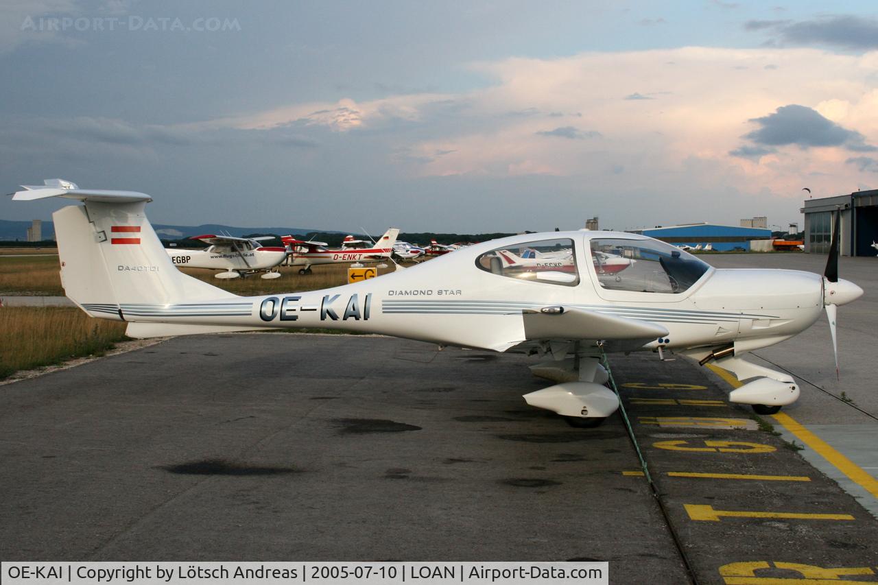 OE-KAI, 2000 Diamond DA-40D Diamond Star C/N D4.003, Wiener Neustadt OST