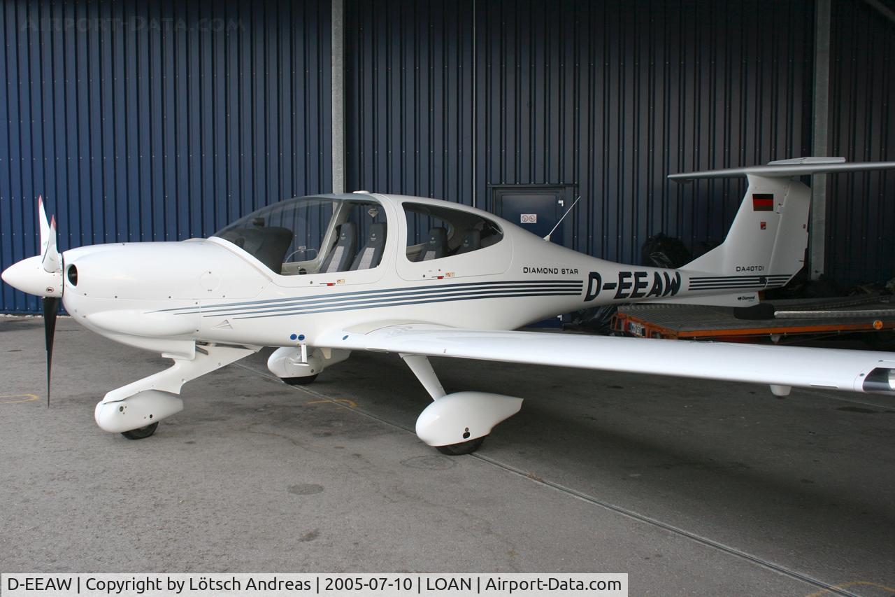 D-EEAW, 2003 Diamond DA-40D Diamond Star C/N D4.042, Wiener Neustadt OST