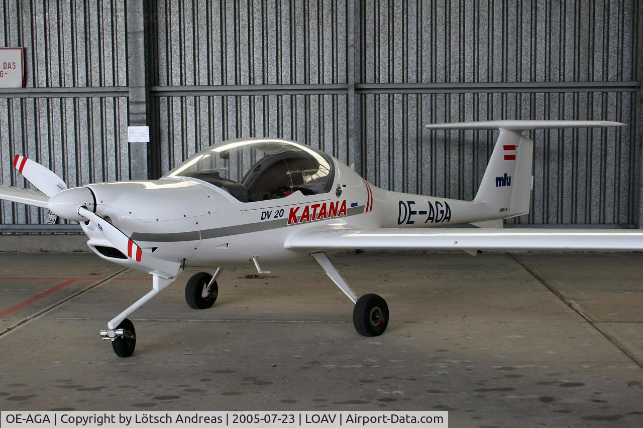 OE-AGA, HOAC DV-20 Katana C/N 20009, Bad Voeslau