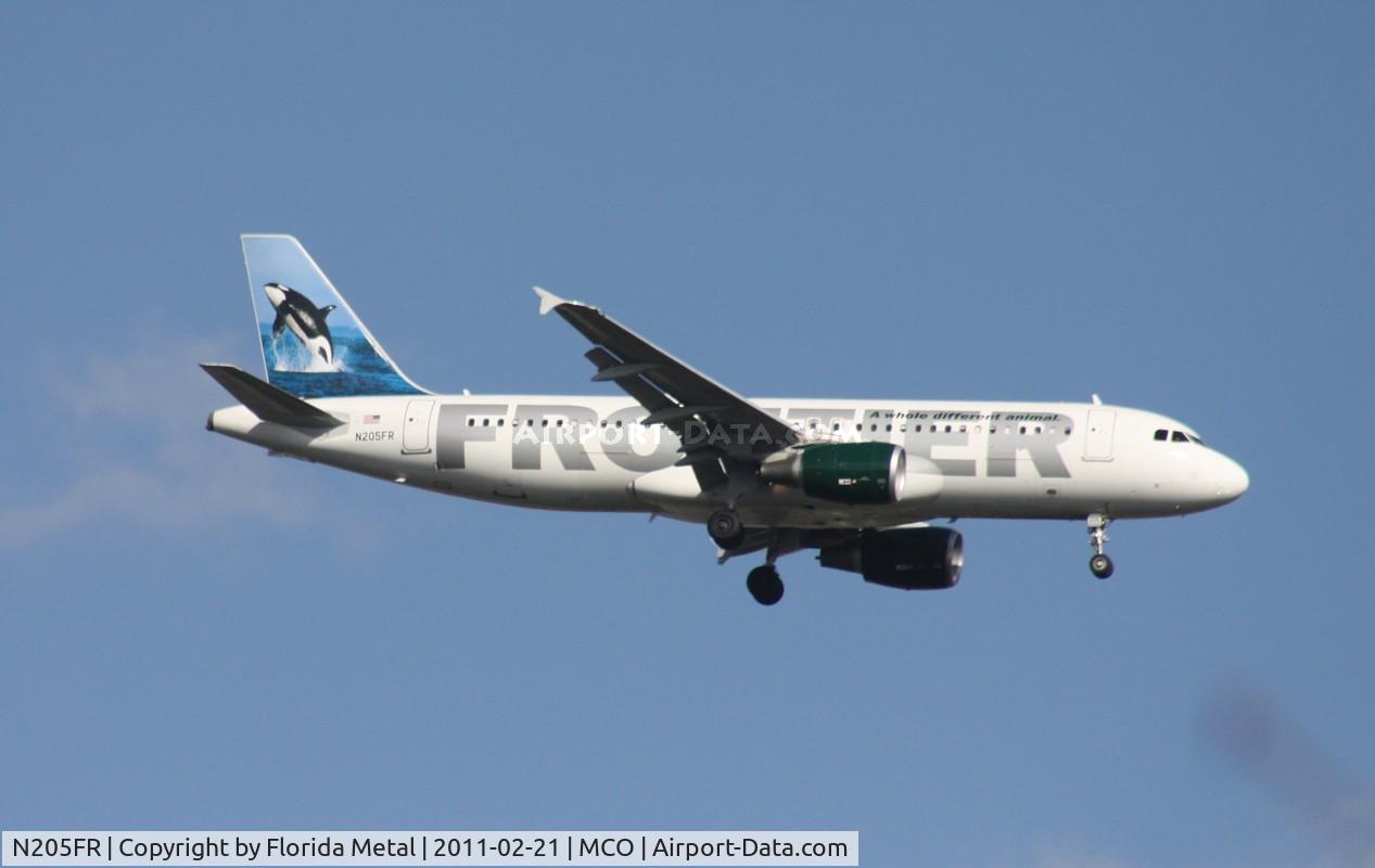 N205FR, 2010 Airbus A320-214 C/N 4253, Ozzie the Orca