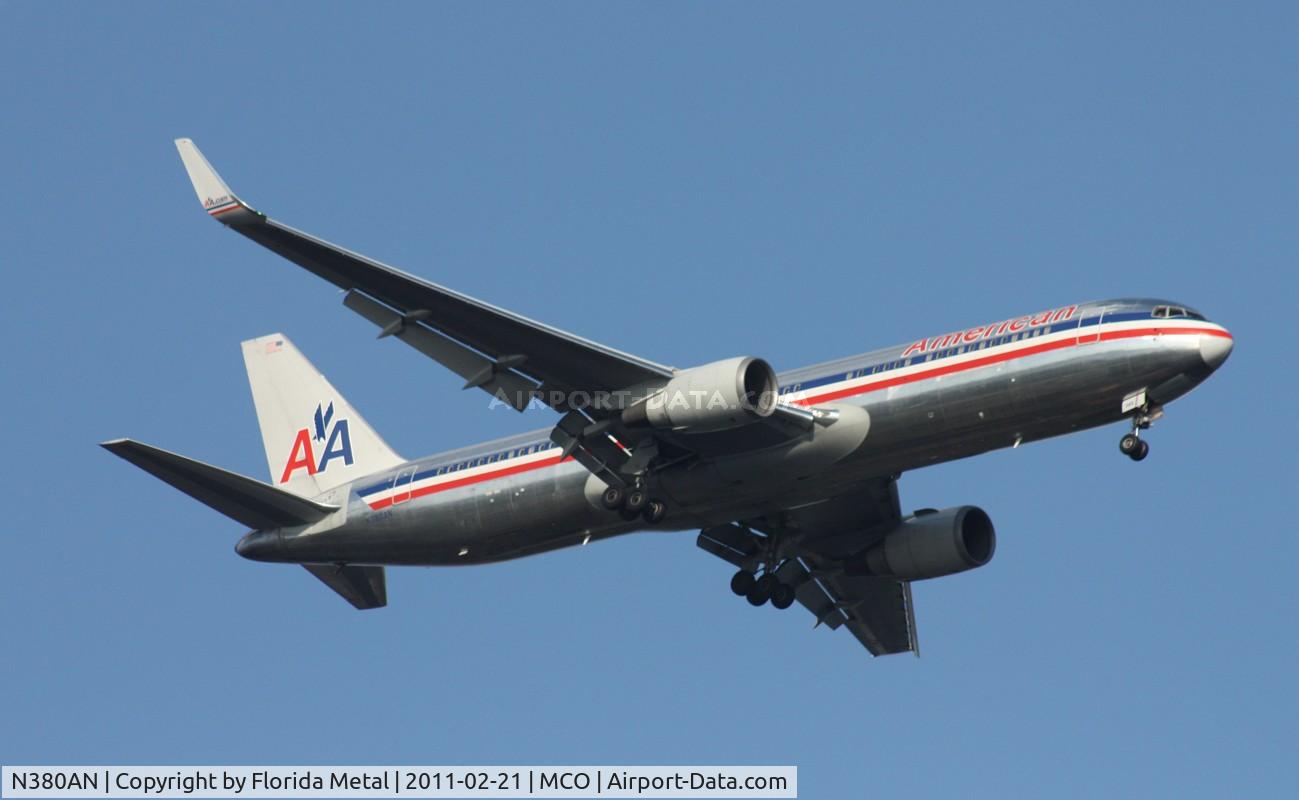 N380AN, 1993 Boeing 767-323 C/N 25449, American 767-300