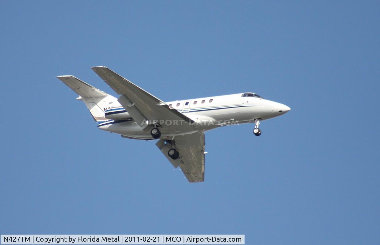 N427TM, 2005 Raytheon Hawker 800XP C/N 258720, Hawker 800XP
