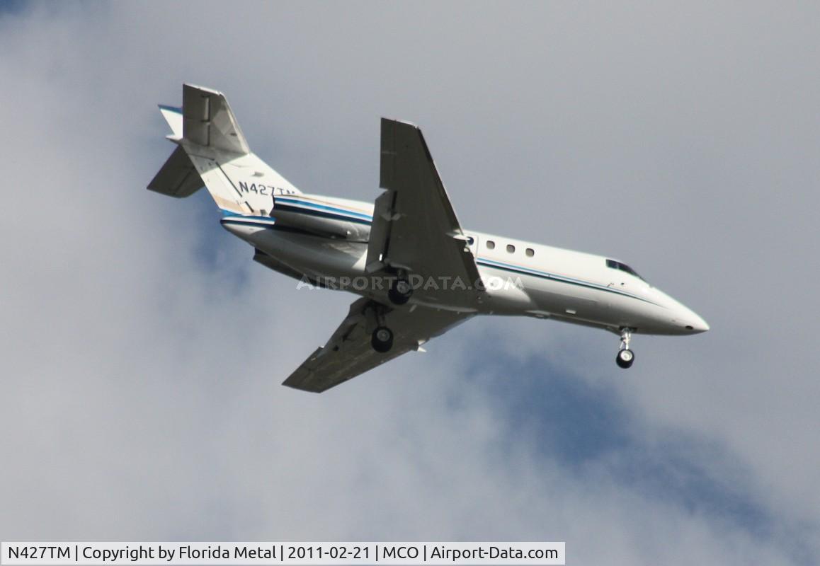 N427TM, 2005 Raytheon Hawker 800XP C/N 258720, Hawker 800XP