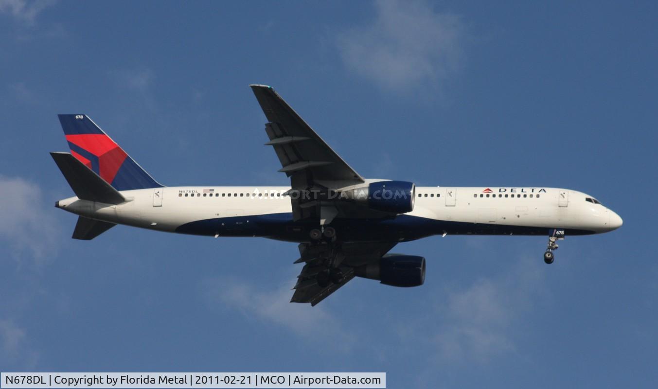 N678DL, 1998 Boeing 757-232 C/N 25983, Delta 757