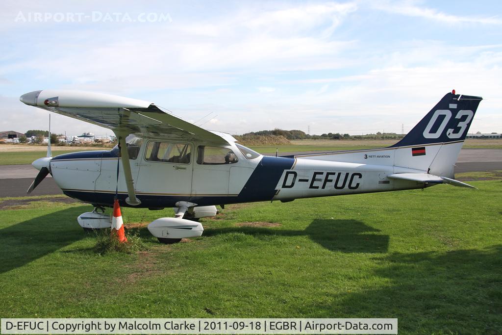 D-EFUC, Cessna 172S C/N 172S-8003, Cessna 172S Skyhawk at Breighton Airfield's Helicopter Fly-In, September 2011.
