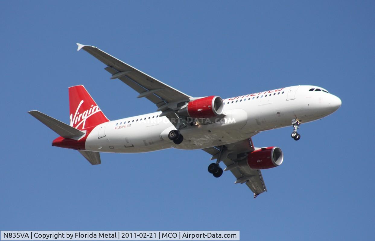 N835VA, 2010 Airbus A320-214 C/N 4448, 