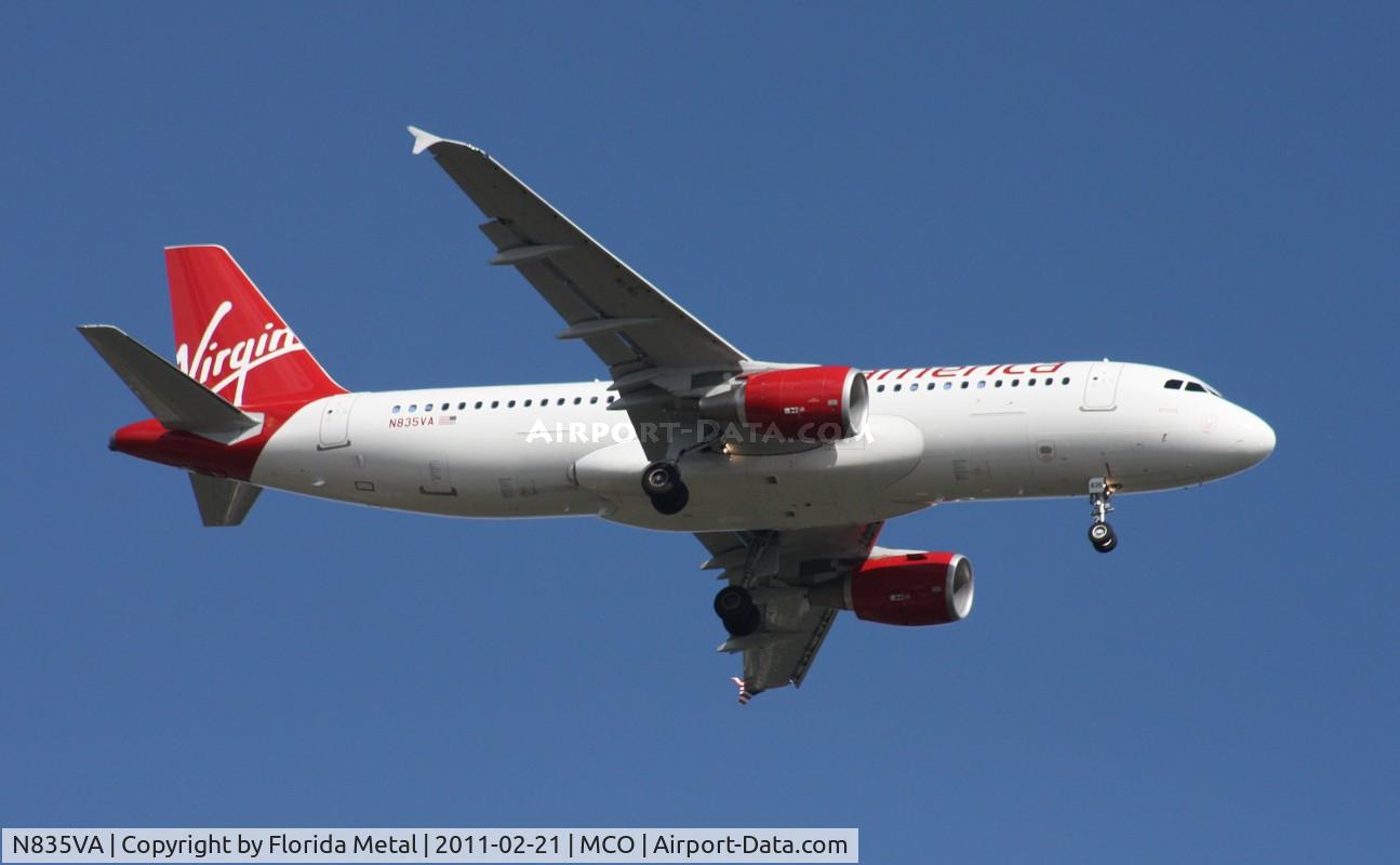 N835VA, 2010 Airbus A320-214 C/N 4448, 