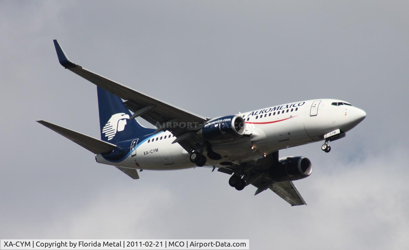 XA-CYM, 2007 Boeing 737-752 C/N 35124, Aeromexico 737