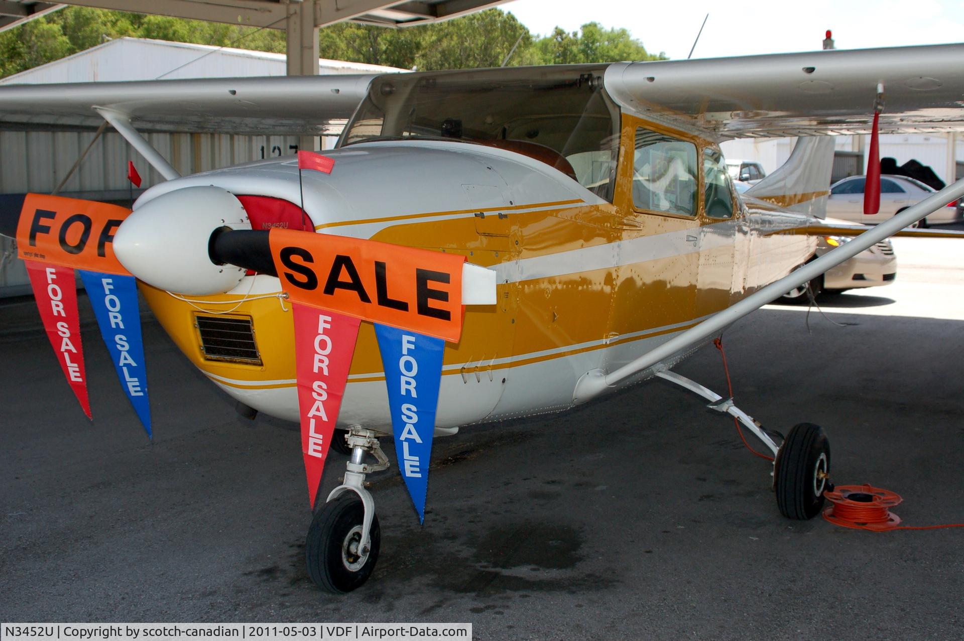 N3452U, 1963 Cessna 182F Skylane C/N 18254852, 1963 Cessna 182F N3452U at Tampa Executive Airport, Tampa, FL