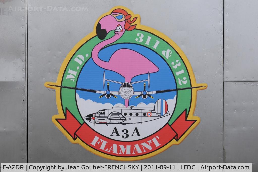F-AZDR, Dassault MD-312 Flamant C/N 160, sticker