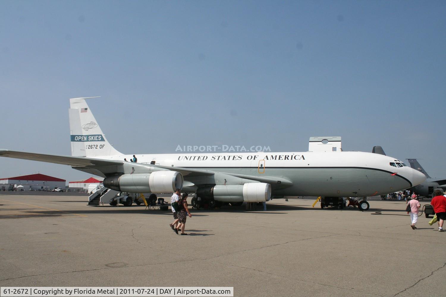 61-2672, 1961 Boeing OC-135B Stratolifter C/N 18348, OC-135 Open Skies
