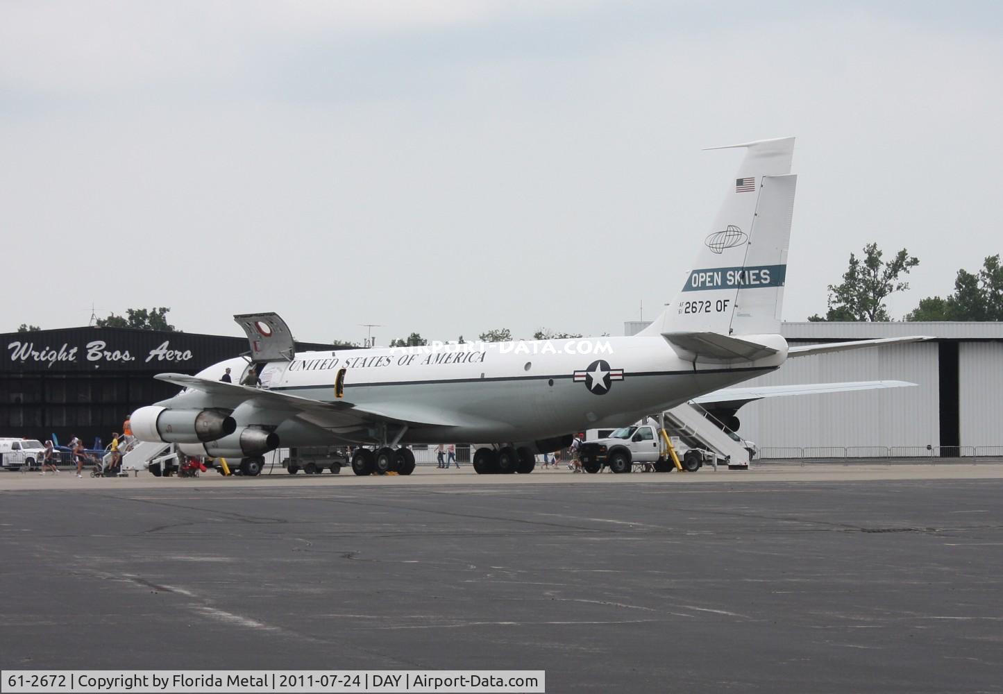 61-2672, 1961 Boeing OC-135B Stratolifter C/N 18348, OC-135 Open Skies