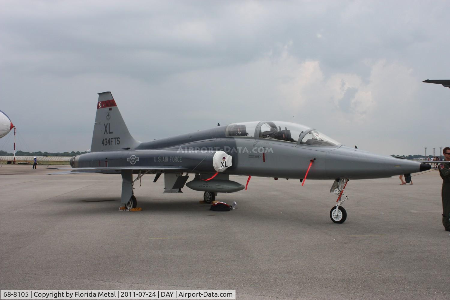 68-8105, 1968 Northrop T-38A Talon C/N T.6110, T-38A