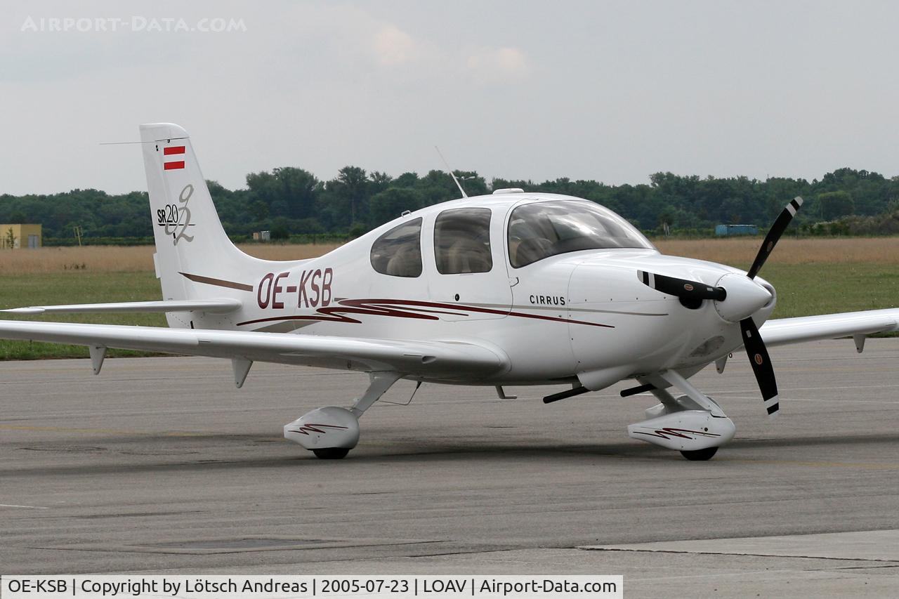 OE-KSB, 2004 Cirrus SR20 G2 C/N 1426, Bad Voeslau