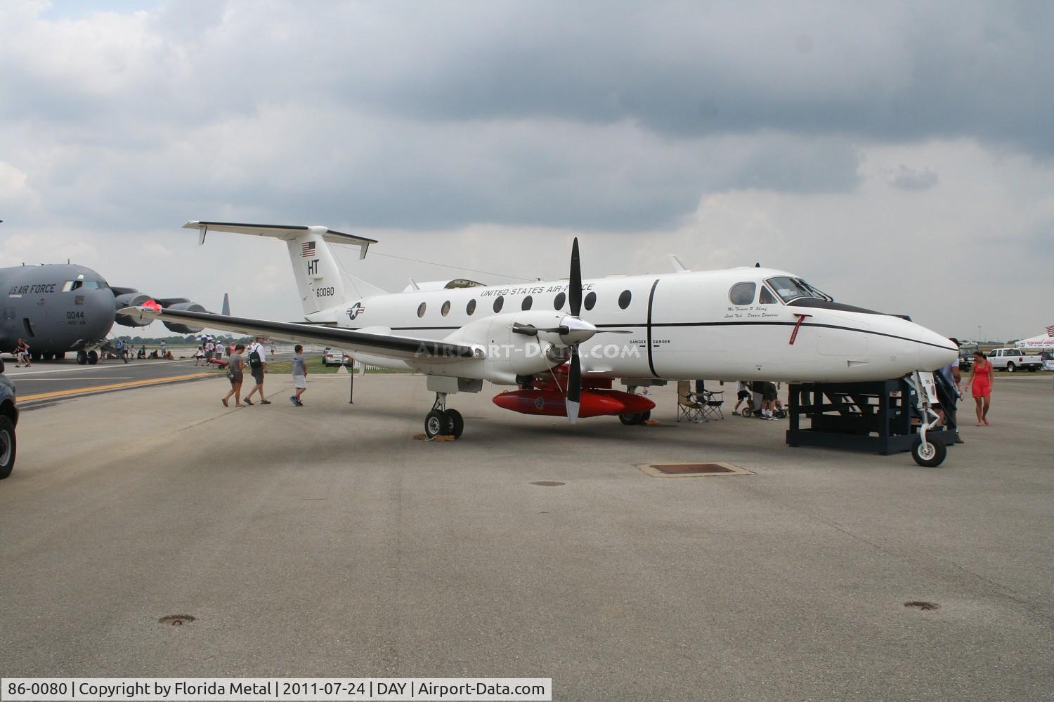 86-0080, 1986 Beech C-12J Huron C/N UD-003, C-12J