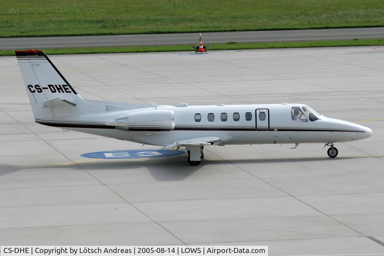CS-DHE, 2002 Cessna 550 Citation Bravo C/N 550-1022, SZG Visitors flying Home