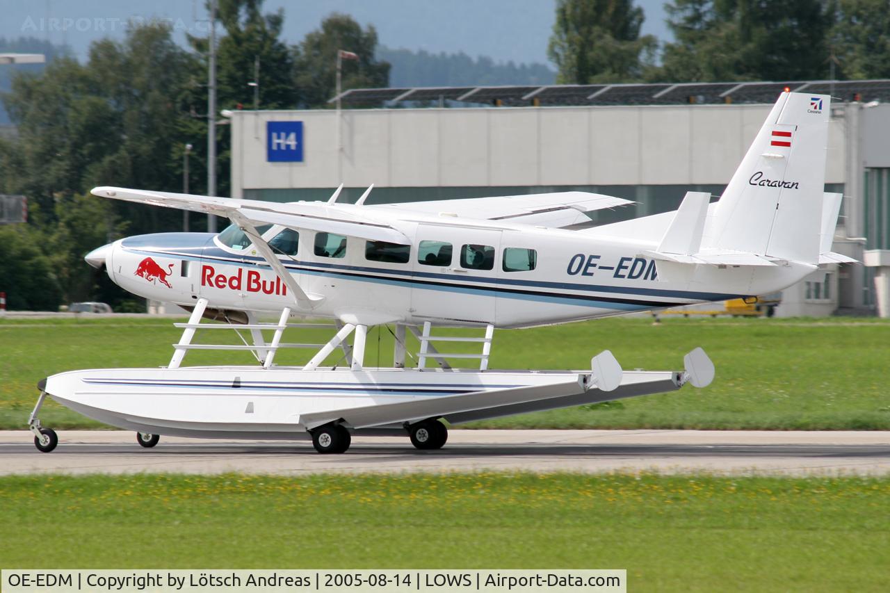 OE-EDM, 1996 Cessna 208 Caravan 1 C/N 20800257, coming back to homebase
