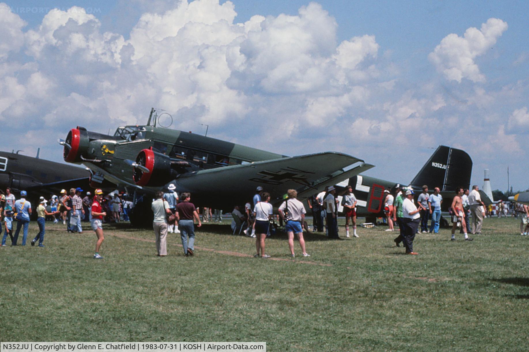 N352JU, 1941 Junkers (CASA) 352L (Ju-52) C/N 67, At the EAA Convention