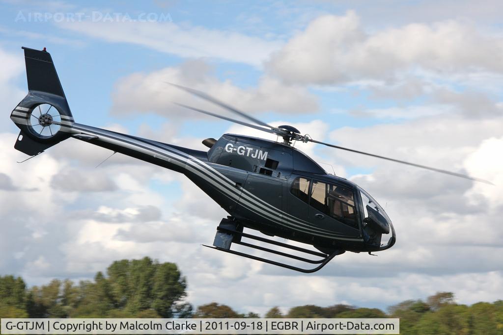G-GTJM, 2006 Eurocopter EC-120B Colibri C/N 1428, Eurocopter EC120B at Breighton Airfield's Helicopter Fly-In, September 2011.
