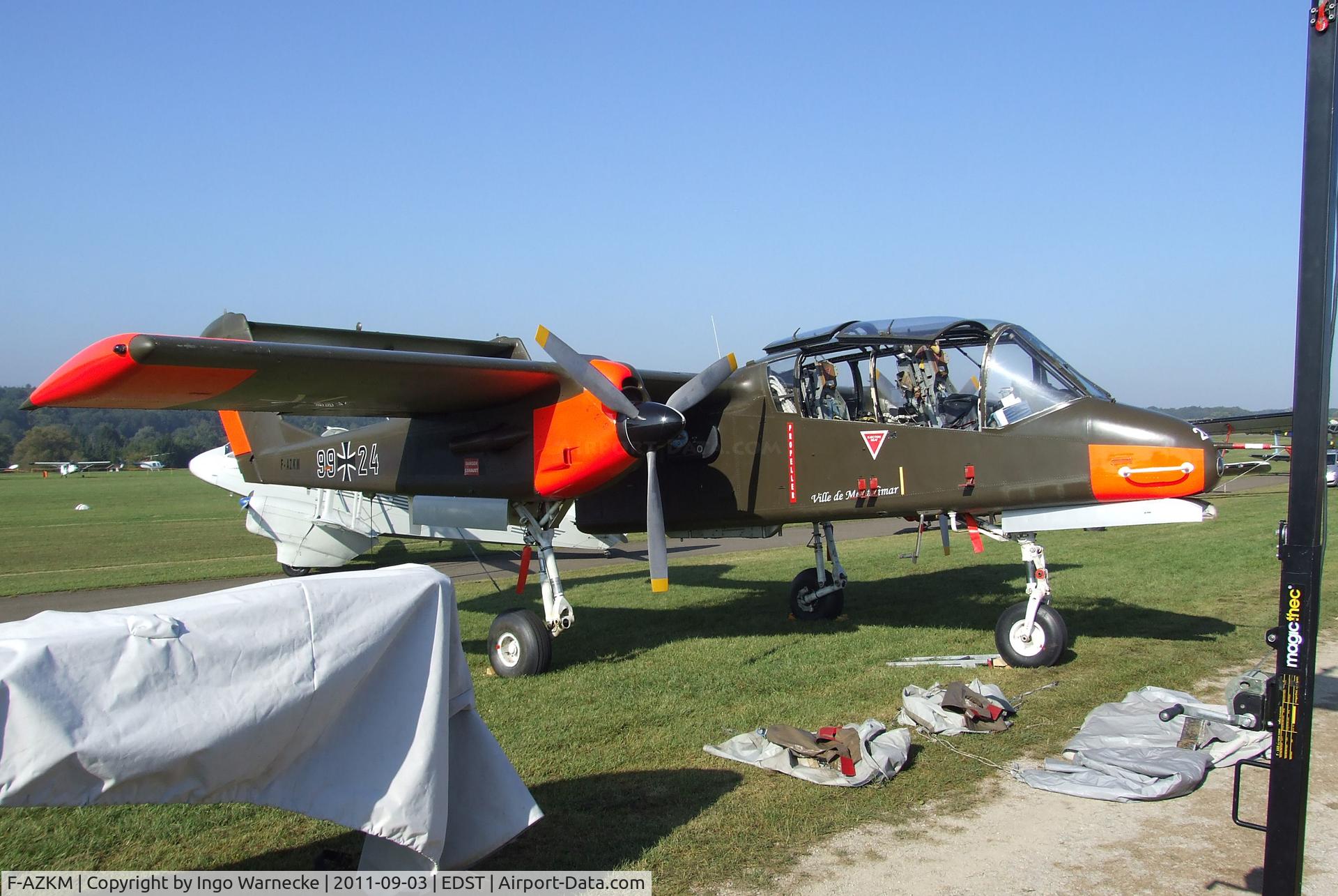 F-AZKM, 1971 North American OV-10B Bronco C/N 338-9 (305-65), North American OV-10B Bronco at the 2011 Hahnweide Fly-in, Kirchheim unter Teck airfield